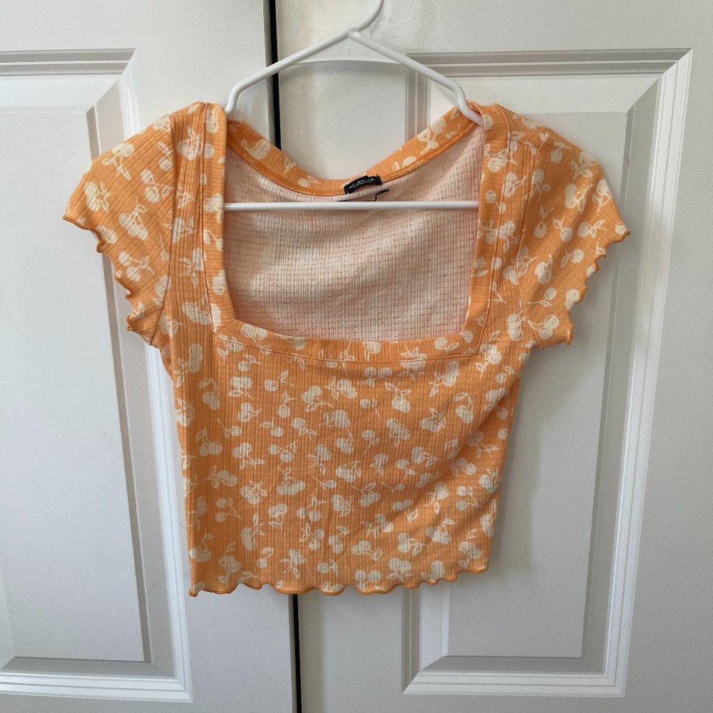 Urban Outfitters Square Neck Crop Top